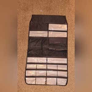 Mary Kay Black and Clear Hanging Organizer